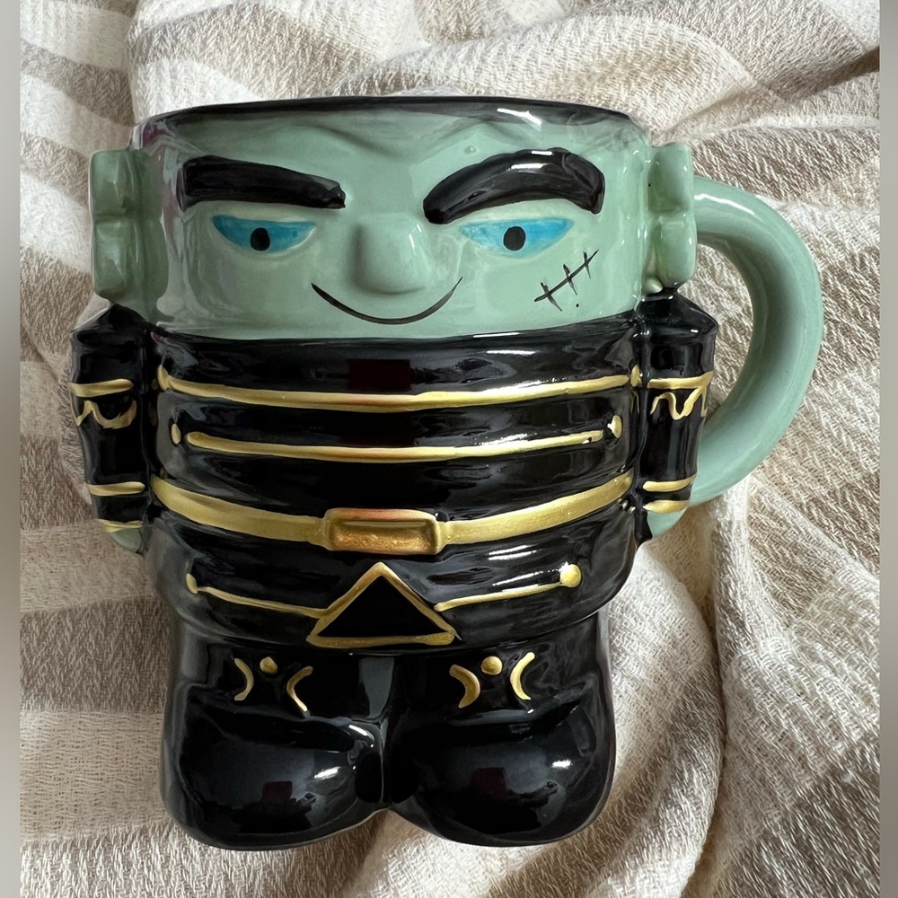 Frankenstein nutcracker mug